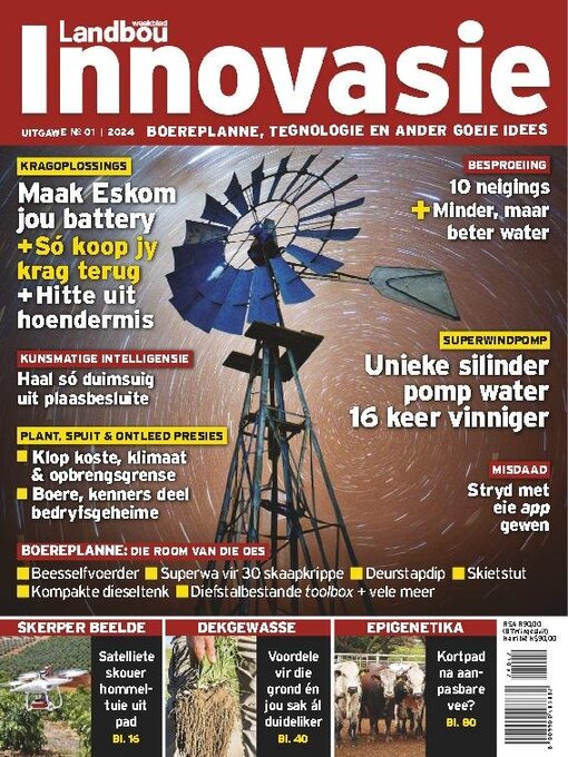 Title details for Landbouweekblad: Innovasie by Media 24 Ltd - Available